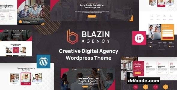 Blazin Agency - Creative WordPress Theme