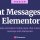 Chat Messages for Elementor - Create animated mobile-style chat message mockups with Elementor