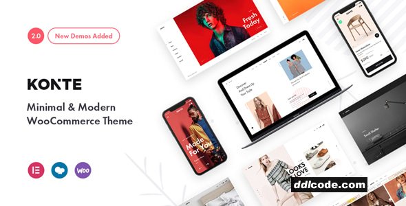 Konte - Minimal & Modern WooCommerce WordPress Theme