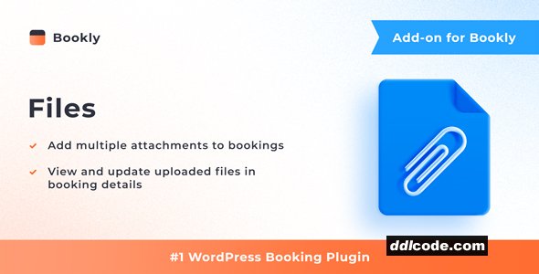 Bookly Files (Add-on)
