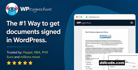 WP E-Signature + Business Addons
