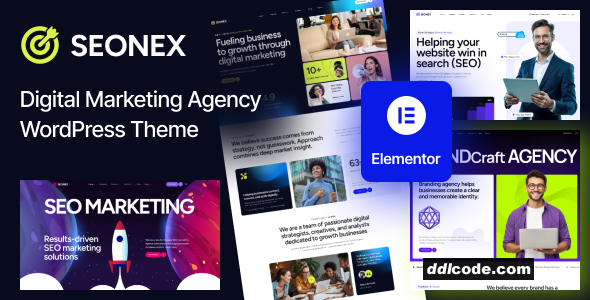 Seonex - Digital Marketing Agency WordPress Theme