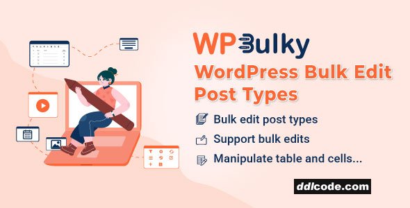 WPBulky - WordPress Bulk Edit Post Types