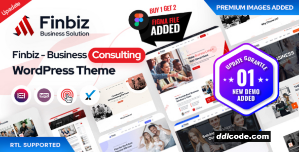 Finbiz - Consulting Business WordPress Theme