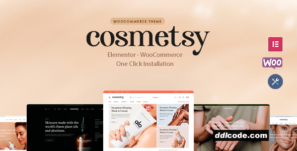 Cosmetsy - Beauty Cosmetics Shop Theme