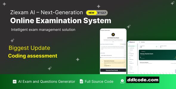 Ziexam AI - Next-Generation Online Examination System SaaS Platform