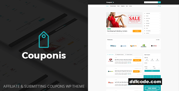 Couponis - Affiliate & Submitting Coupons WordPress Theme