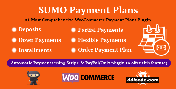 SUMO WooCommerce Payment Plans - Deposits, Down Payments, Installments, Variable Payments etc