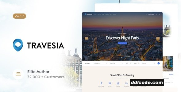 Travesia - Travel Agency and Tour Booking WordPress Theme