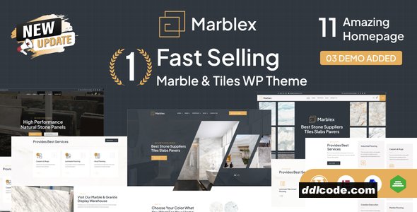 Marblex - Marble & Tiles WordPress Theme