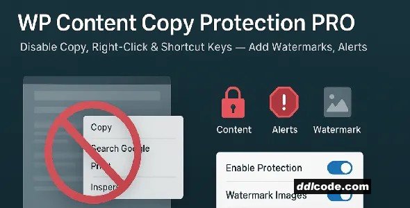 WP Content Copy Protection (Pro)