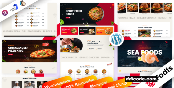 Fodis - Restaurant & Cafe WordPress Theme