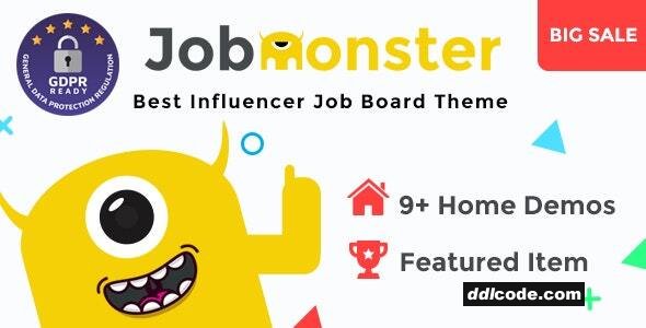Jobmonster - Job Board WordPress Theme