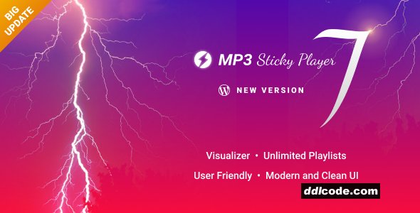 MP3 Sticky Player Wordpress & WooCommerce Plugin