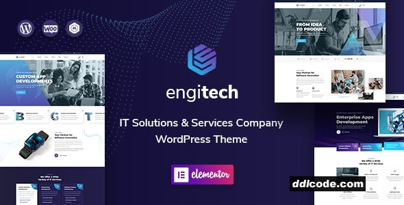 Engitech - IT Solutions & Services WordPress Theme