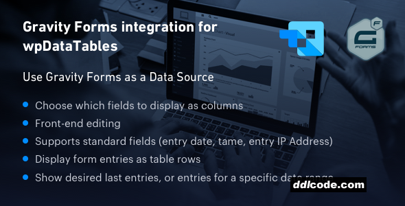 Gravity Forms integration for wpDataTables