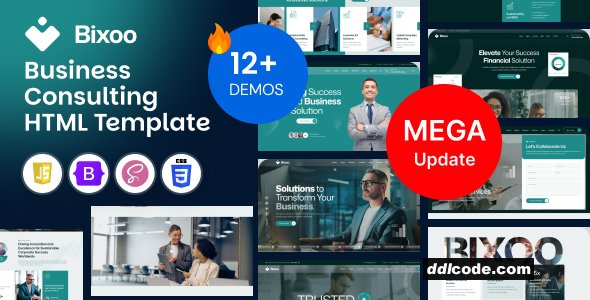 Bixoo - Business Consulting HTML Template
