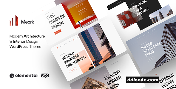 Moork - Architecture & Interior Design WordPress Theme