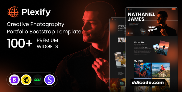 Plexify - Photography Portfolio Bootstrap Template