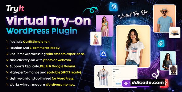 TRYIT - Virtual Try-On WooCommerce WordPress Plugin