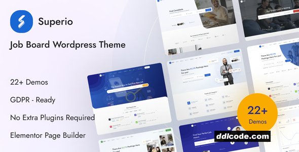 Superio - Job Board WordPress Theme