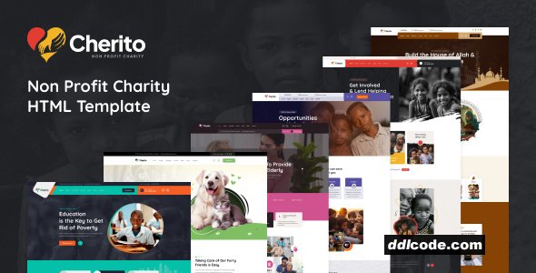 Cherito - Non Profit Charity HTML Template
