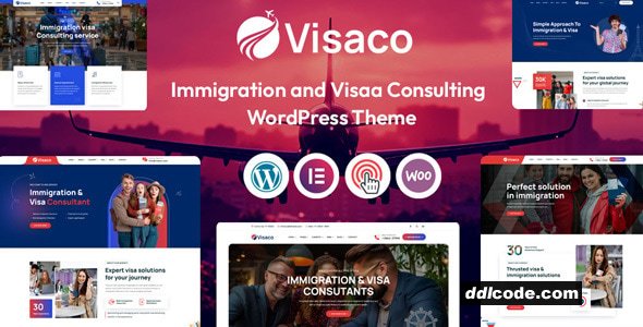 Visaco - Immigration and Visa Consulting WordPress Theme