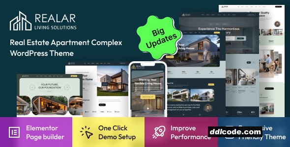 Realar - Real Estate WordPress Theme
