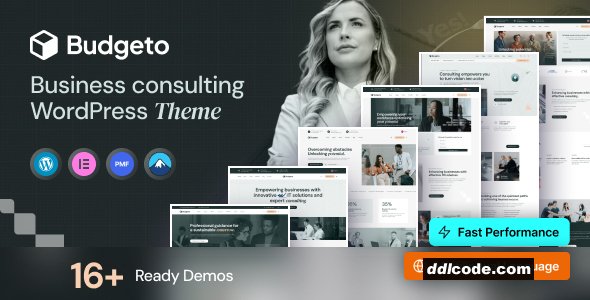 Budgeto - Business Consulting WordPress Theme