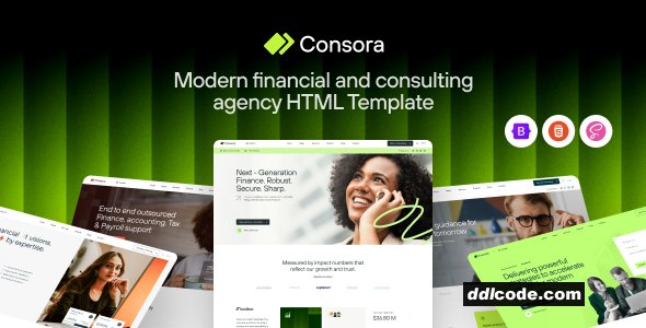 Consora - Business Finance & Consulting HTML Template