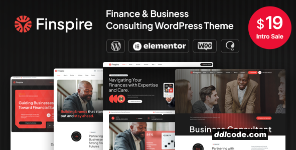 Finspire - Finance & Business Consulting WordPress Theme