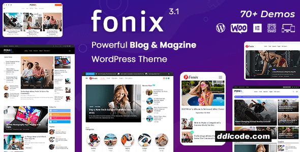 Fonix - Newspaper & Magazine WordPress Theme