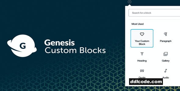 Genesis Custom Blocks Pro