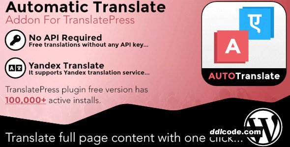 AI Translation for TranslatePress Pro
