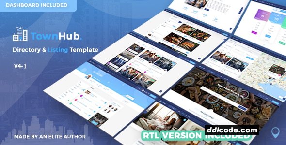 Townhub - Directory Listing Template