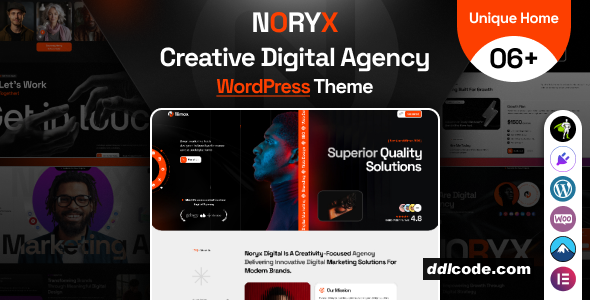 Noryx - Digital Agency & Creative WordPress Theme