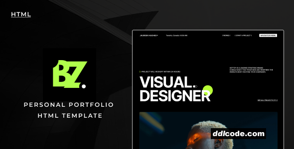Boldz - Portfolio HTML Template