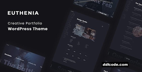 Euthenia - Creative Portfolio WordPress Theme