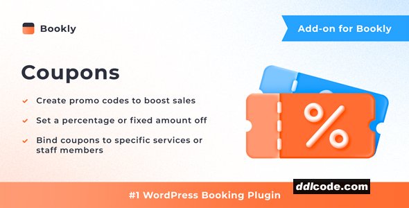 Bookly Coupons (Add-on)