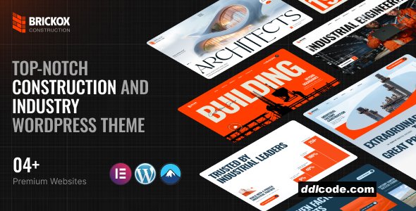 Brickox - Construction and Industry WordPress Theme