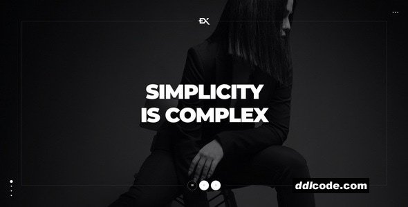 Greatex - One Page Portfolio Template