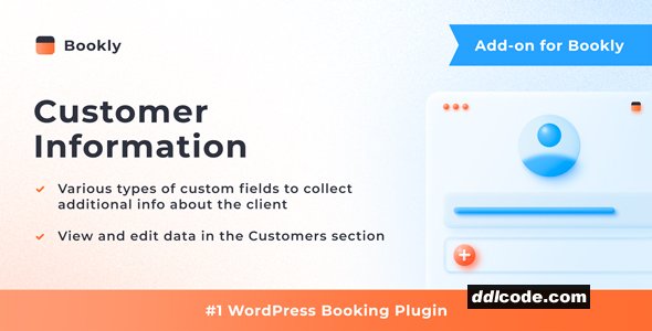 Bookly Customer Information (Add-on)