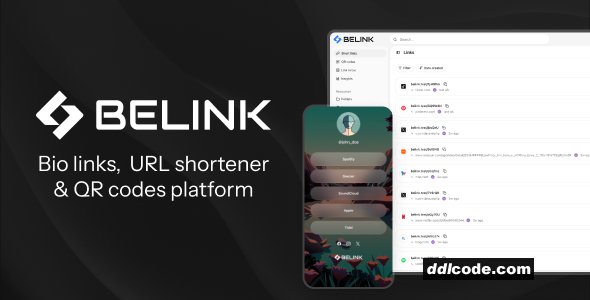 BeLink - Bio Link & URL Shortener Platform