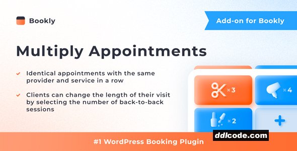 Bookly Multiply Appointments (Add-on)