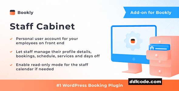 Bookly Staff Cabinet (Add-on)