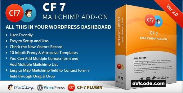 CF7 7 Mailchimp Add-on
