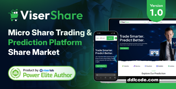 ViserShare - Micro Share Trading And Prediction Platform  - Share Market