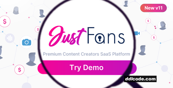JustFans - Premium Content Creators SaaS platform