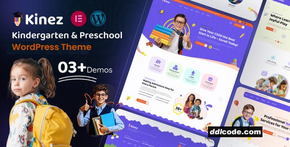 Kinez - Kindergarten & School WordPress Theme