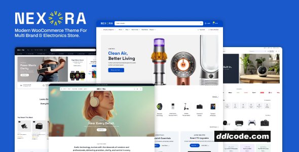 Nexora Shop - Multibrand Electronics Store WooCommerce Theme